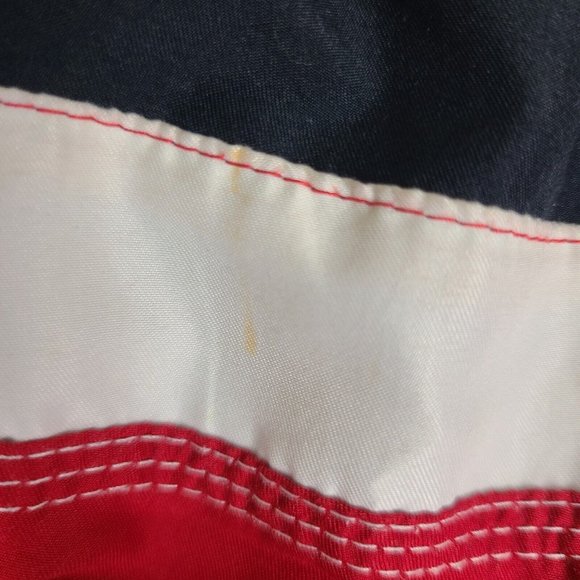 Vintage Nike Swim Trunks Men’s XL Black  Swoosh Logo Red  Lined Men's Swim trunk - Picture 11 of 11